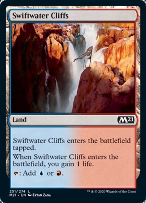 Swiftwater Cliffs [Core Set 2021] | Gam3 Escape