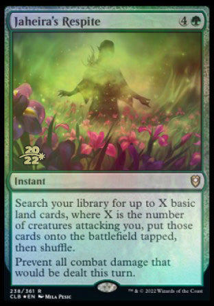 Jaheira's Respite [Commander Legends: Battle for Baldur's Gate Prerelease Promos] | Gam3 Escape