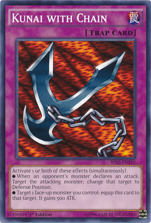 Kunai with Chain [BP03-EN210] Common | Gam3 Escape