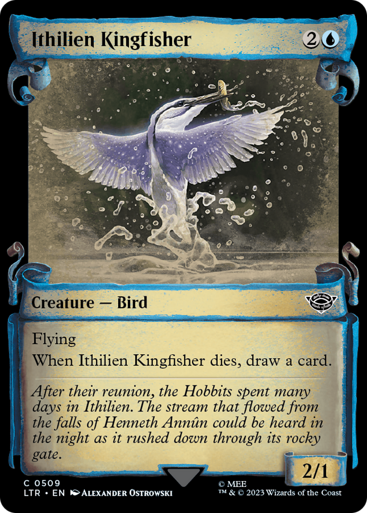 Ithilien Kingfisher [The Lord of the Rings: Tales of Middle-Earth Showcase Scrolls] | Gam3 Escape