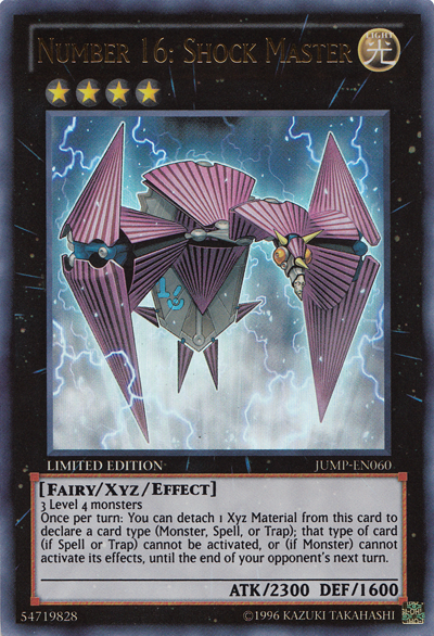 Number 16: Shock Master [JUMP-EN060] Ultra Rare | Gam3 Escape