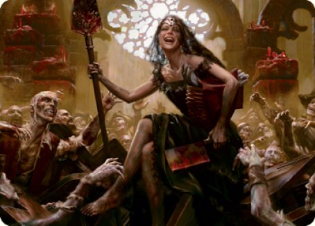 Gisa, Glorious Resurrector Art Card [Innistrad: Midnight Hunt Art Series] | Gam3 Escape