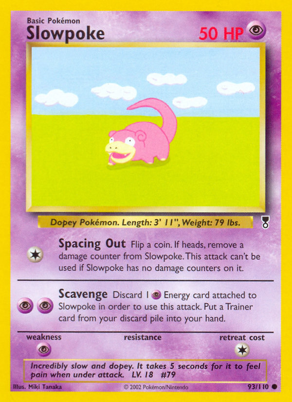 Slowpoke (93/110) [Legendary Collection] | Gam3 Escape