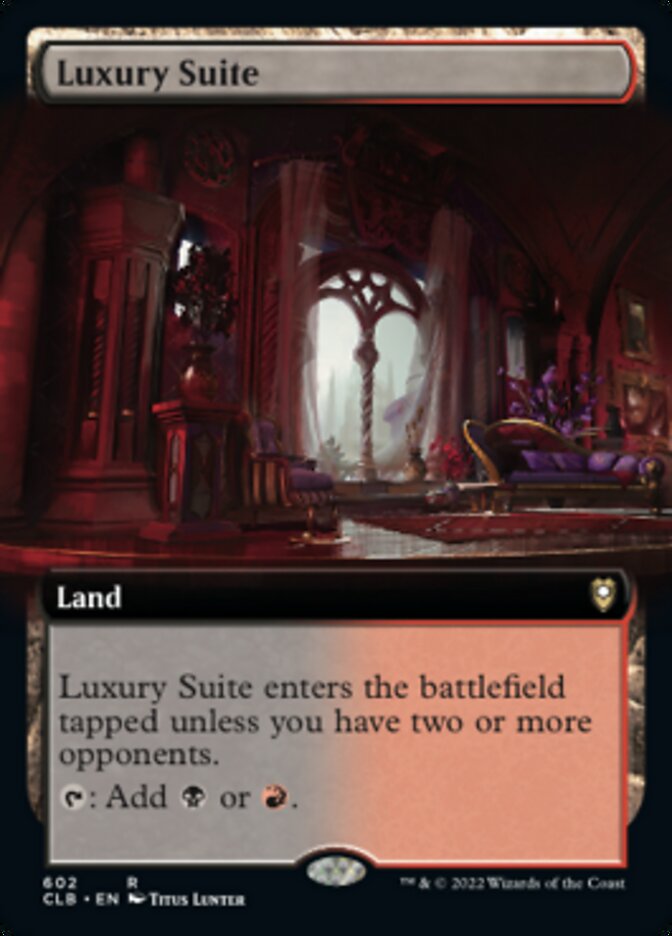 Luxury Suite (Extended Art) [Commander Legends: Battle for Baldur's Gate] | Gam3 Escape