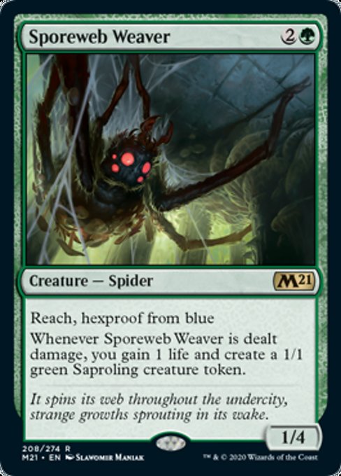 Sporeweb Weaver [Core Set 2021] | Gam3 Escape