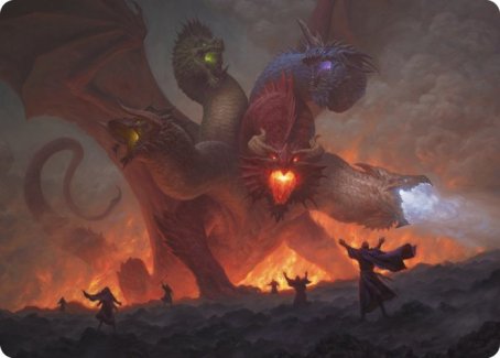 Tiamat Art Card [Dungeons & Dragons: Adventures in the Forgotten Realms Art Series] | Gam3 Escape