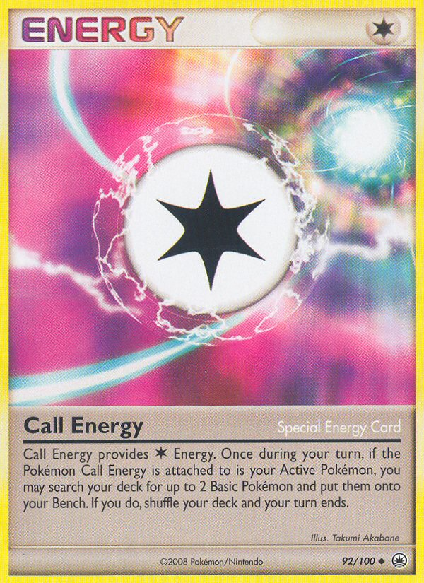 Call Energy (92/100) [Diamond & Pearl: Majestic Dawn] | Gam3 Escape