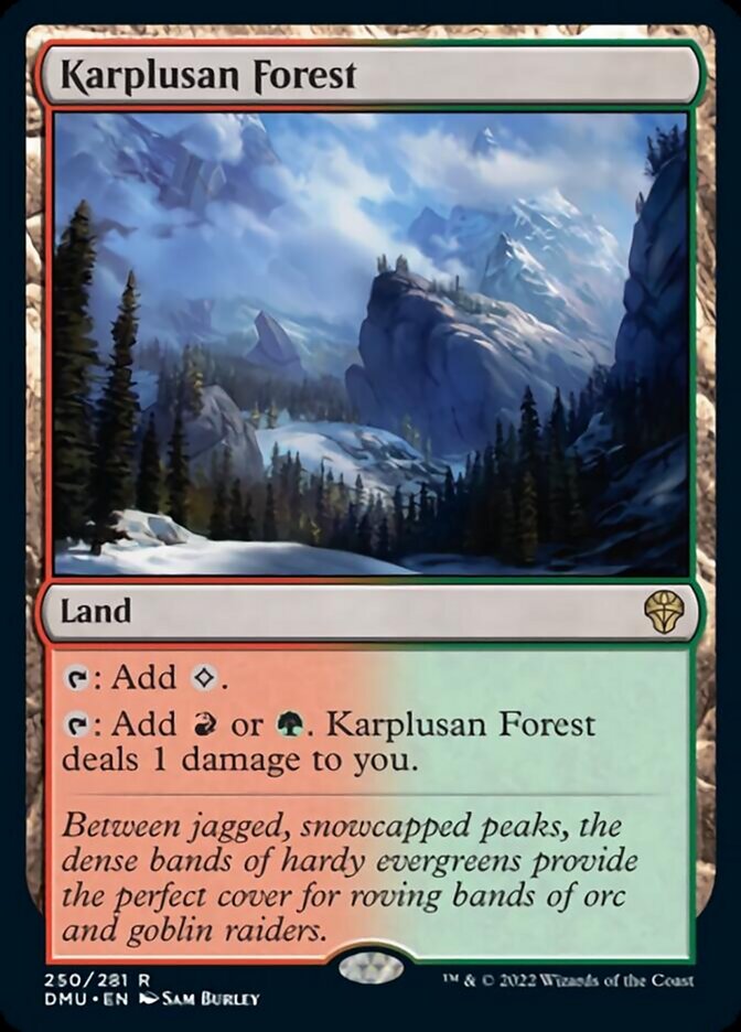 Karplusan Forest [Dominaria United] | Gam3 Escape