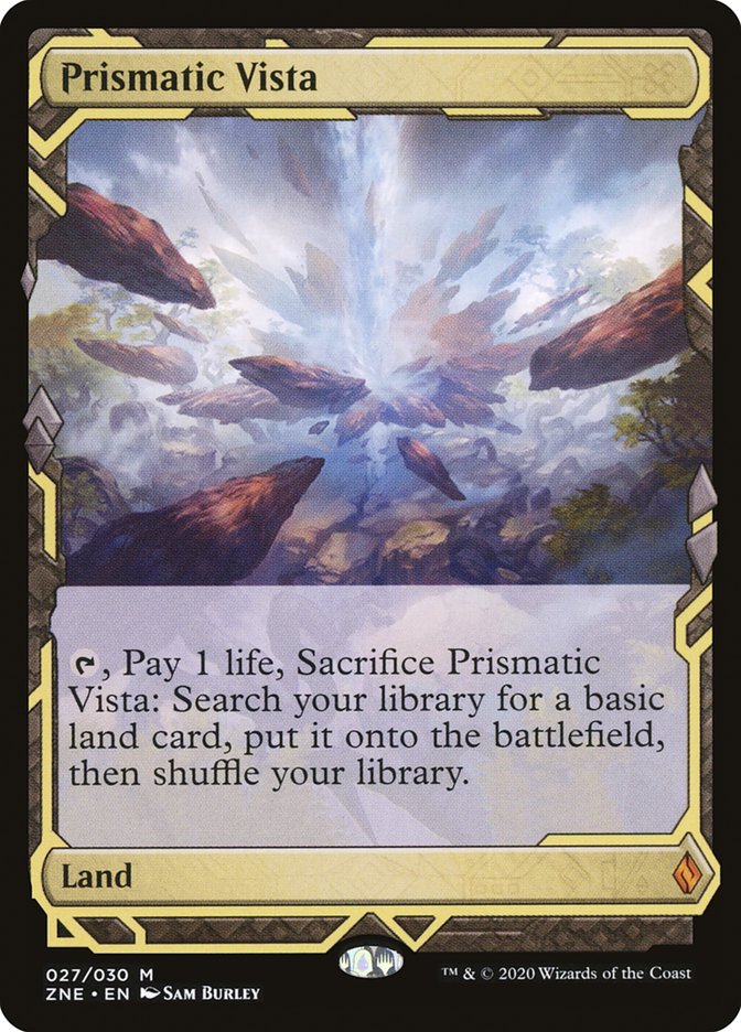 Prismatic Vista [Zendikar Rising Expeditions] | Gam3 Escape