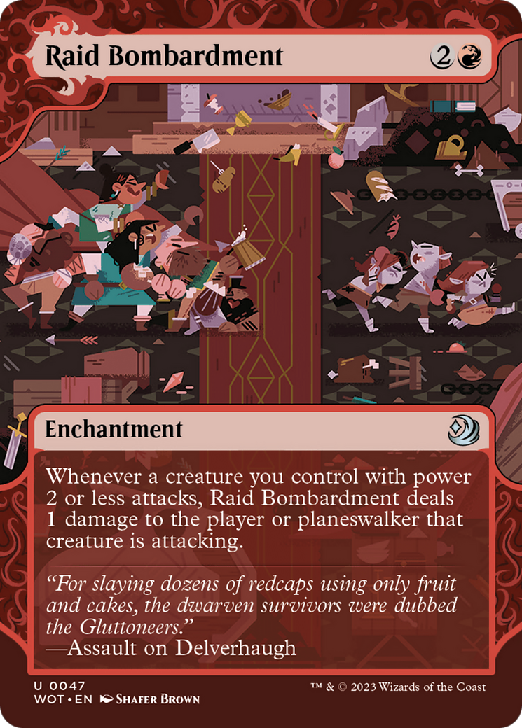 Raid Bombardment [Wilds of Eldraine: Enchanting Tales] | Gam3 Escape