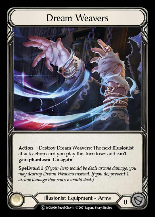 Dream Weavers (Rainbow Foil) [U-MON090-RF] Unlimited Rainbow Foil | Gam3 Escape