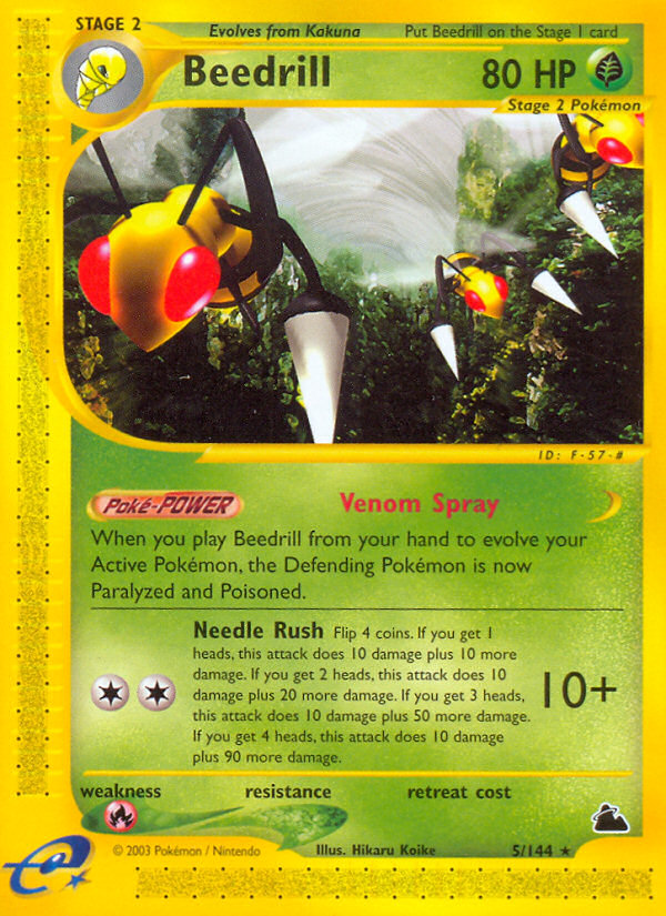 Beedrill (5/144) [Skyridge] | Gam3 Escape