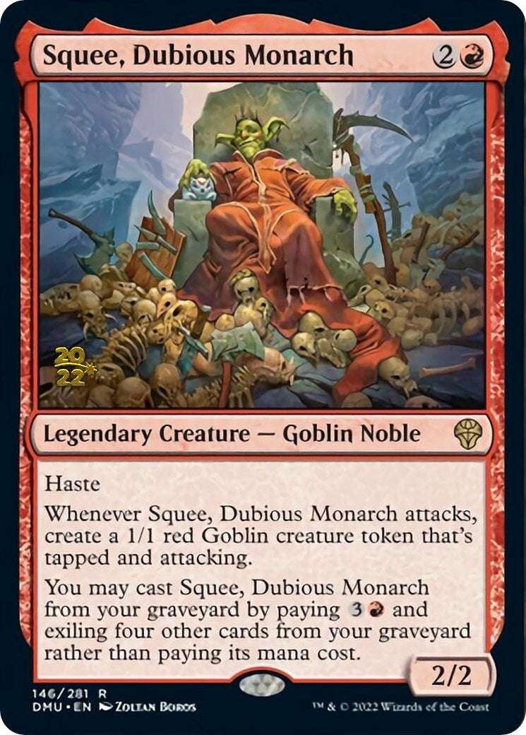 Squee, Dubious Monarch [Dominaria United Prerelease Promos] | Gam3 Escape