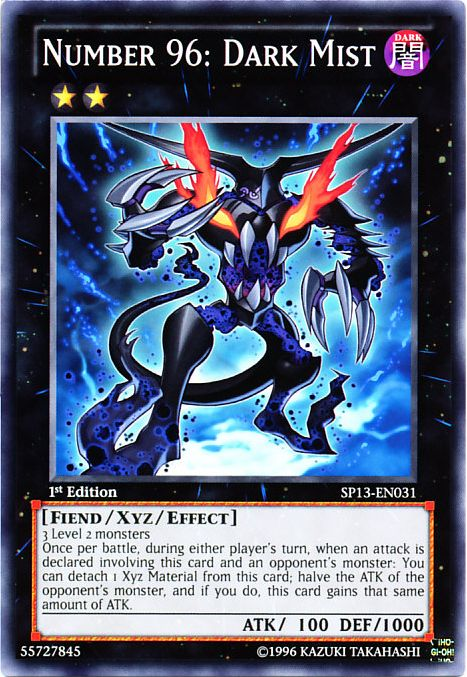 Number 96: Dark Mist [SP13-EN031] Common | Gam3 Escape