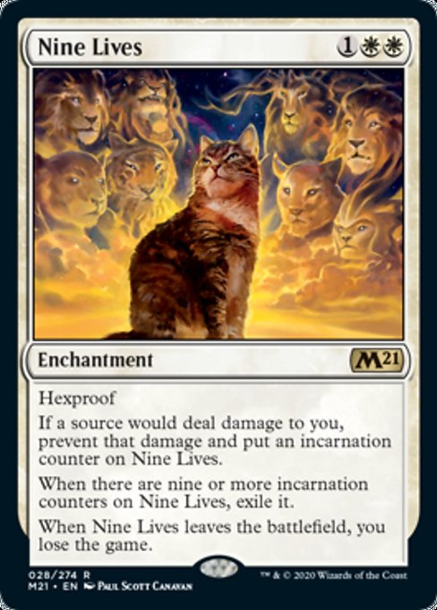Nine Lives [Core Set 2021] | Gam3 Escape