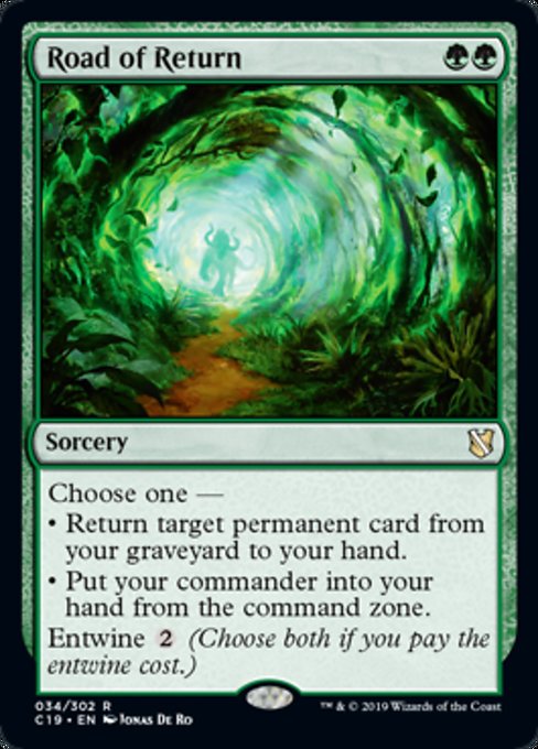 Road of Return [Commander 2019] | Gam3 Escape