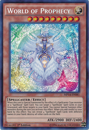 World of Prophecy [MP14-EN081] Secret Rare | Gam3 Escape