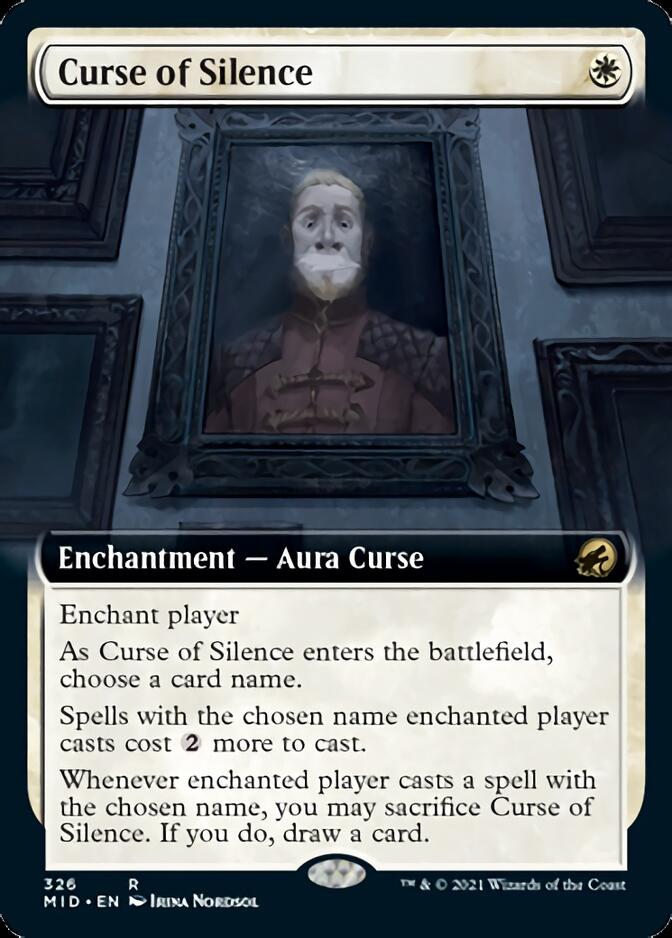 Curse of Silence (Extended) [Innistrad: Midnight Hunt] | Gam3 Escape