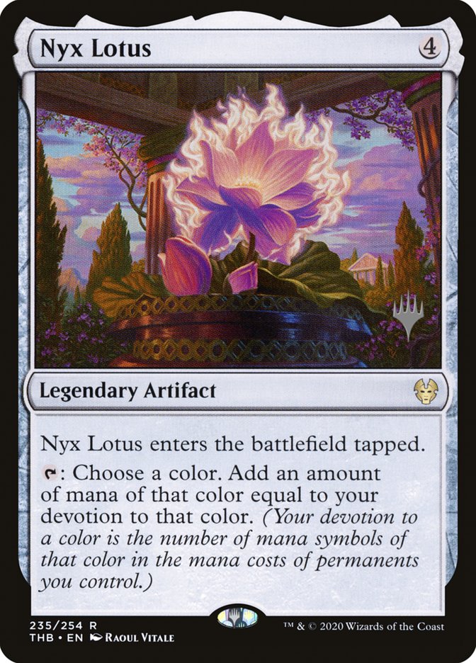 Nyx Lotus (Promo Pack) [Theros Beyond Death Promos] | Gam3 Escape