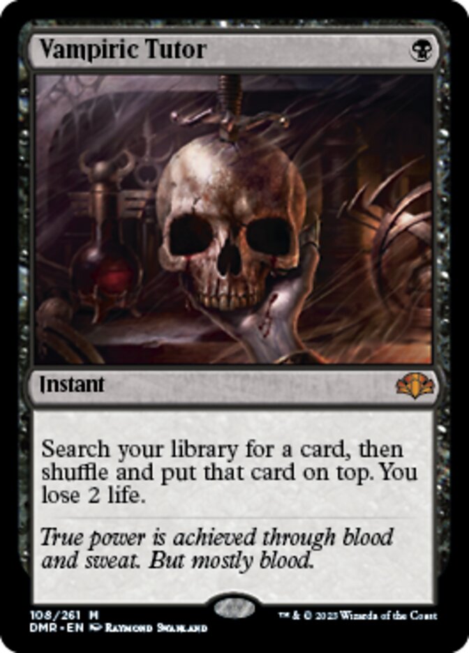 Vampiric Tutor [Dominaria Remastered] | Gam3 Escape