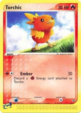 Torchic (017) (Non-Holo) [Nintendo: Black Star Promos] | Gam3 Escape