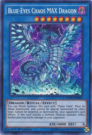 Blue-Eyes Chaos MAX Dragon [MVP1-ENS04] Secret Rare | Gam3 Escape