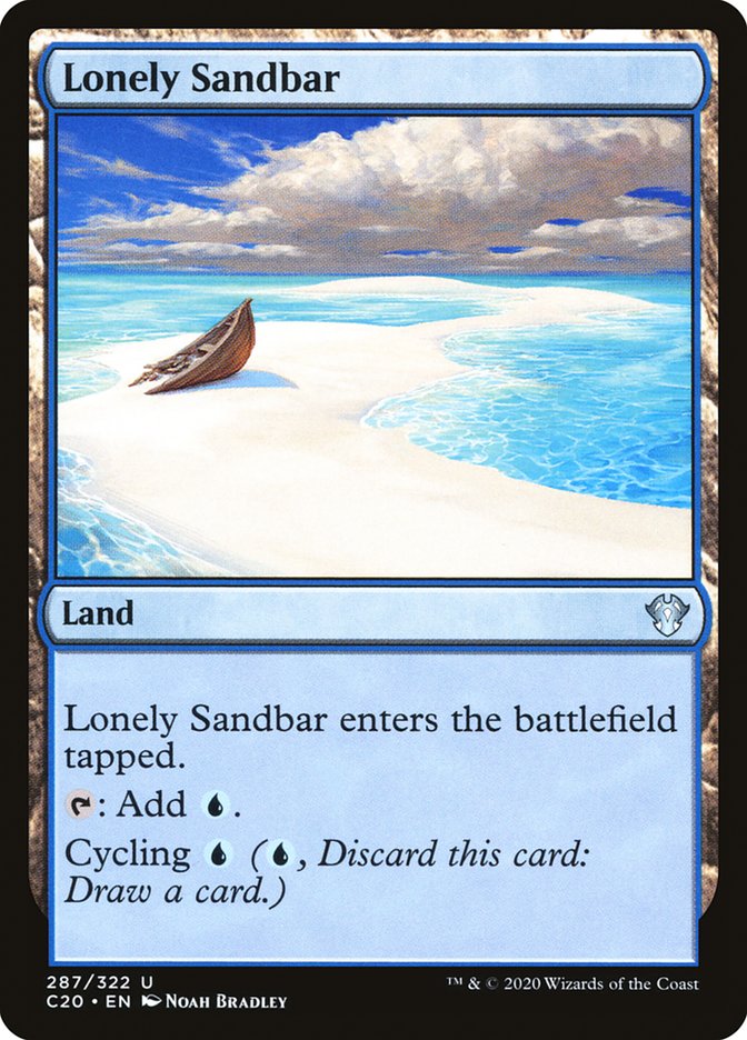 Lonely Sandbar [Commander 2020] | Gam3 Escape