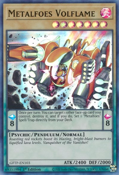 Metalfoes Volflame [GFTP-EN103] Ultra rare | Gam3 Escape