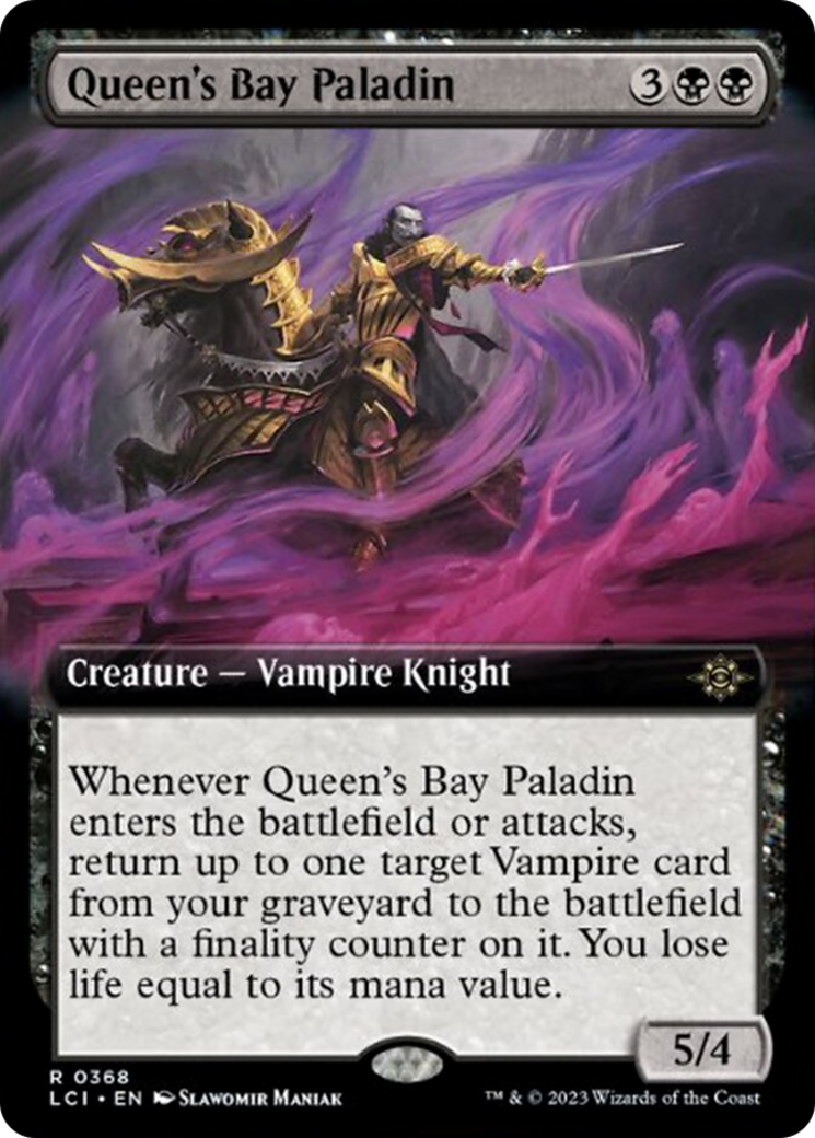 Queen's Bay Paladin (Extended Art) [The Lost Caverns of Ixalan] | Gam3 Escape