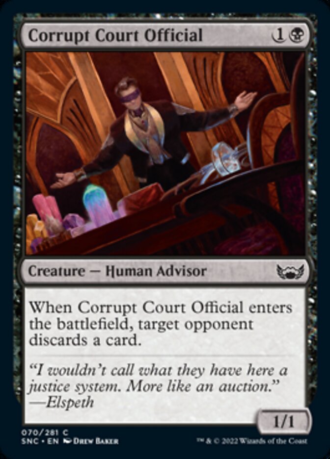 Corrupt Court Official [Streets of New Capenna] | Gam3 Escape