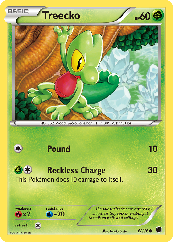 Treecko (6/116) [Black & White: Plasma Freeze] | Gam3 Escape