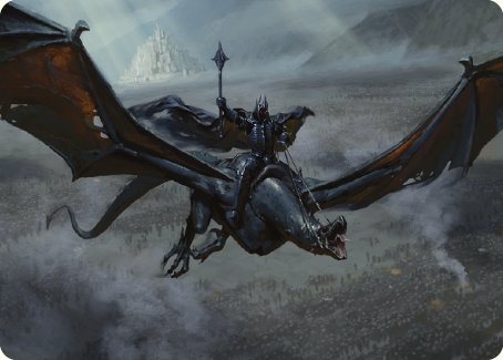 Lord of the Nazgul Art Card [The Lord of the Rings: Tales of Middle-earth Art Series] | Gam3 Escape