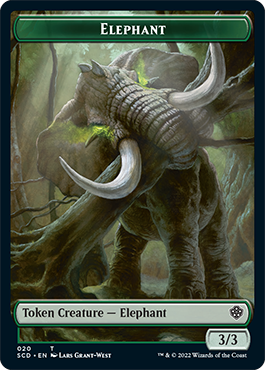 Elephant // Thopter Double-Sided Token [Starter Commander Decks] | Gam3 Escape