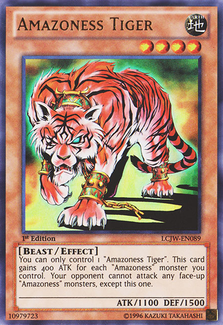 Amazoness Tiger [LCJW-EN089] Ultra Rare | Gam3 Escape