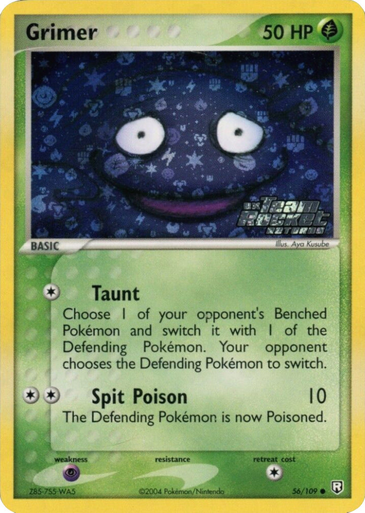 Grimer (56/109) (Stamped) [EX: Team Rocket Returns] | Gam3 Escape