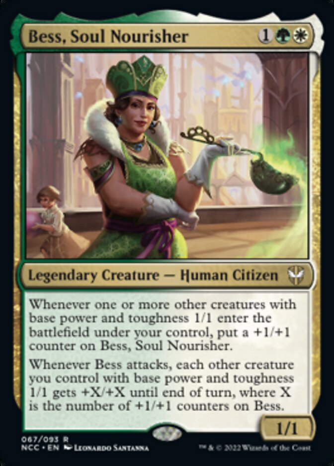 Bess, Soul Nourisher [Streets of New Capenna Commander] | Gam3 Escape