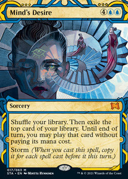 Mind's Desire (Etched Foil) [Strixhaven Mystical Archive] | Gam3 Escape