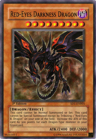 Red-Eyes Darkness Dragon [SD1-EN001] Ultra Rare | Gam3 Escape