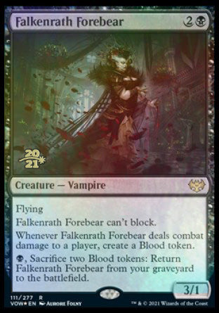 Falkenrath Forebear [Innistrad: Crimson Vow Prerelease Promos] | Gam3 Escape