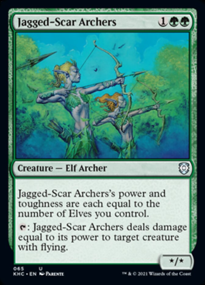 Jagged-Scar Archers [Kaldheim Commander] | Gam3 Escape