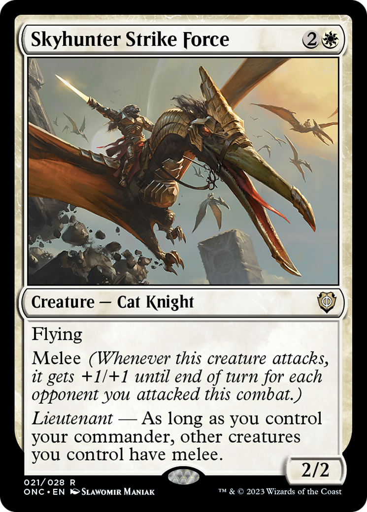 Skyhunter Strike Force [Phyrexia: All Will Be One Commander] | Gam3 Escape