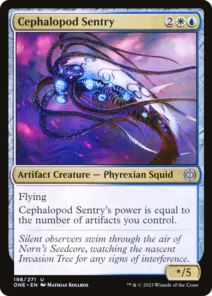 Cephalopod Sentry [Phyrexia: All Will Be One] | Gam3 Escape