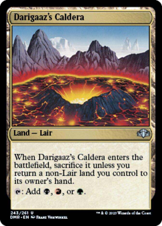 Darigaaz's Caldera [Dominaria Remastered] | Gam3 Escape