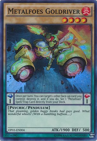 Metalfoes Goldriver [OP03-EN004] Super Rare | Gam3 Escape