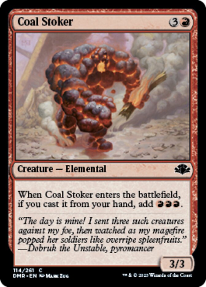 Coal Stoker [Dominaria Remastered] | Gam3 Escape