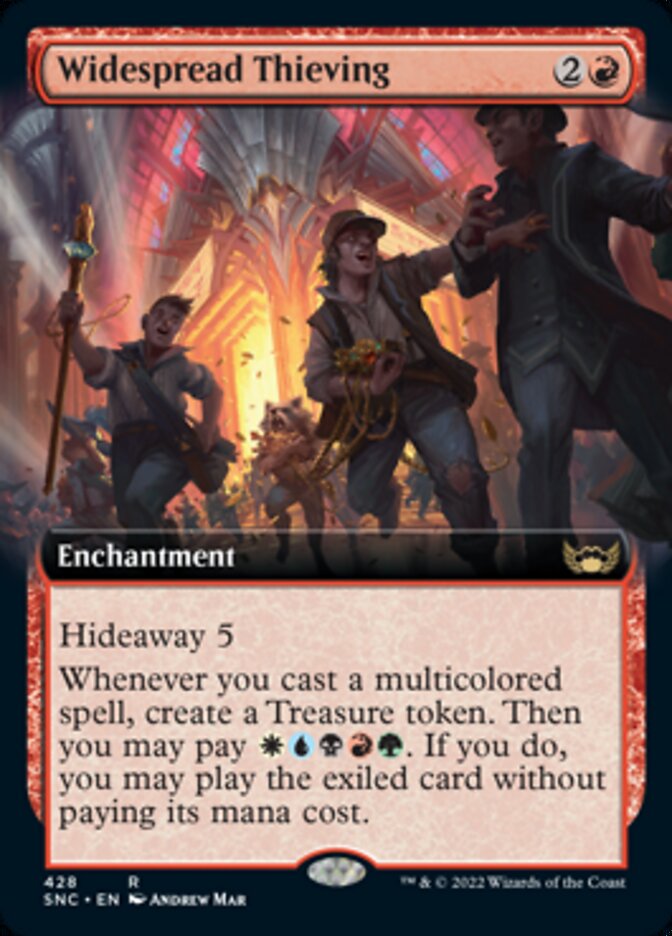 Widespread Thieving (Extended Art) [Streets of New Capenna] | Gam3 Escape