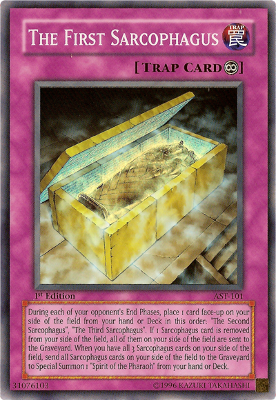 The First Sarcophagus [AST-101] Super Rare | Gam3 Escape