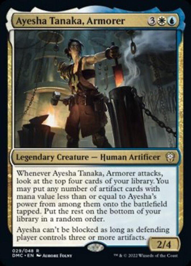 Ayesha Tanaka, Armorer [Dominaria United Commander] | Gam3 Escape