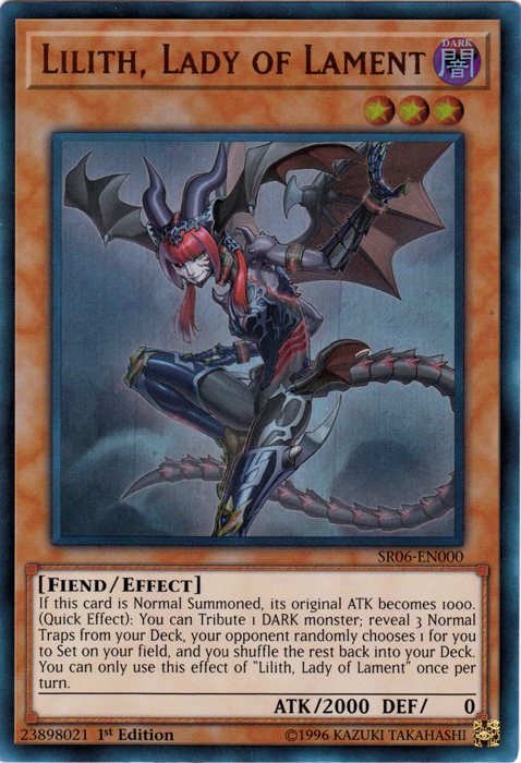 Lilith, Lady of Lament [SR06-EN000] Ultra Rare | Gam3 Escape