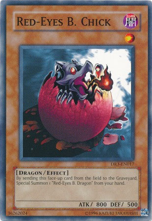 Red-Eyes B. Chick [DR3-EN017] Common | Gam3 Escape